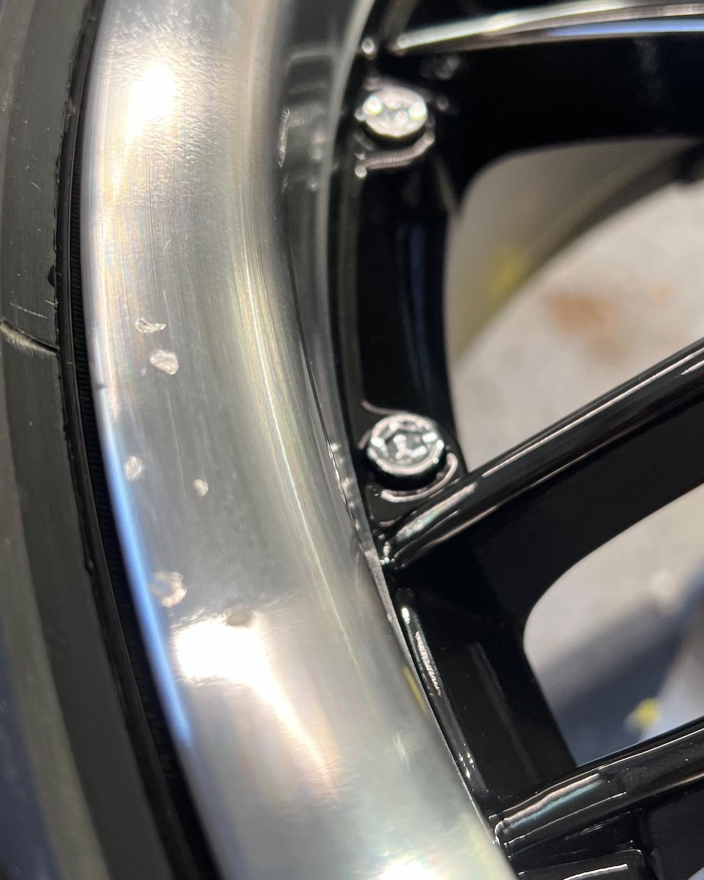 curbed wheel repair (polished)